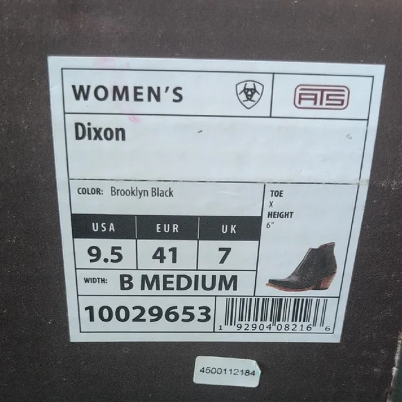 Embroidered Black Ankle Booties - Picture 2 of 6